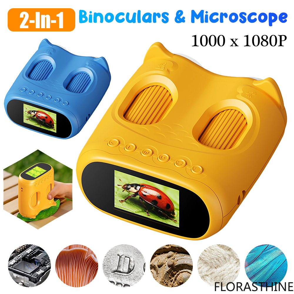 Education Kids Definition - Microscope and Telescope 2 in 1