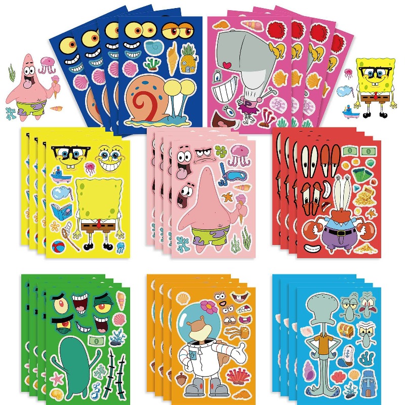 Kids Educational Resources - SpongeBob SquarePants Interactive Educational Jigsaw Puzzle