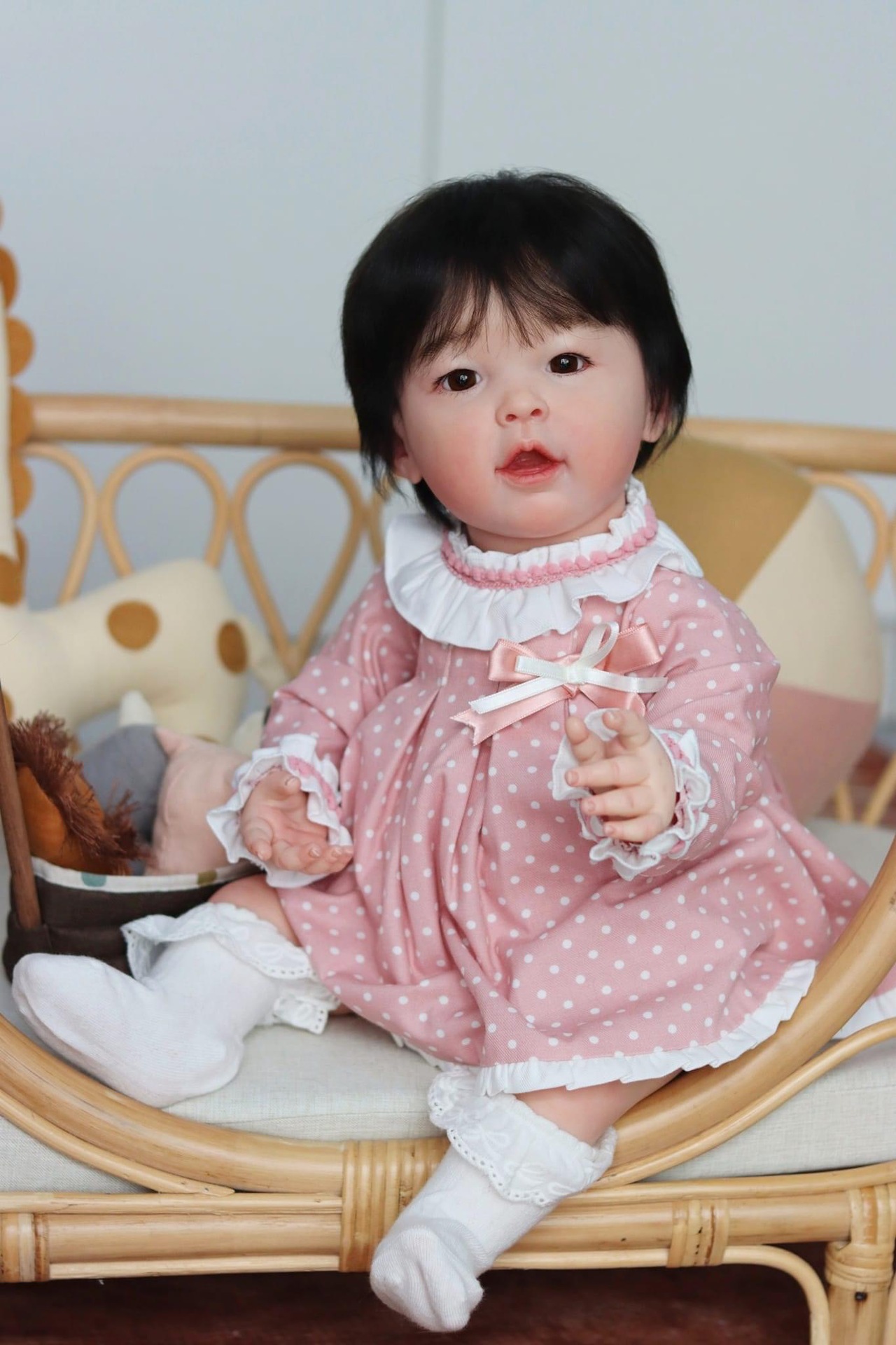 Meilian Reborn Baby Doll Finis - Kids Education Material 评论和价格