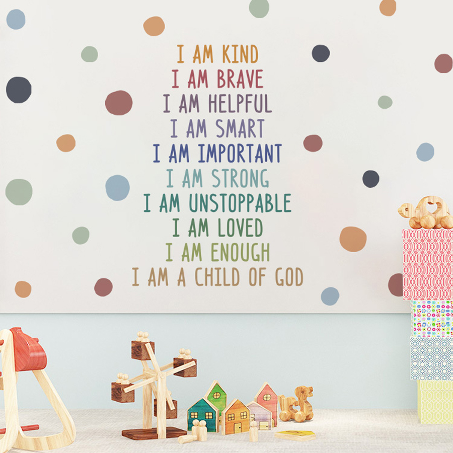 Positive Kid Classroom Wall Pi - Kids Education Motivation 评论和价格