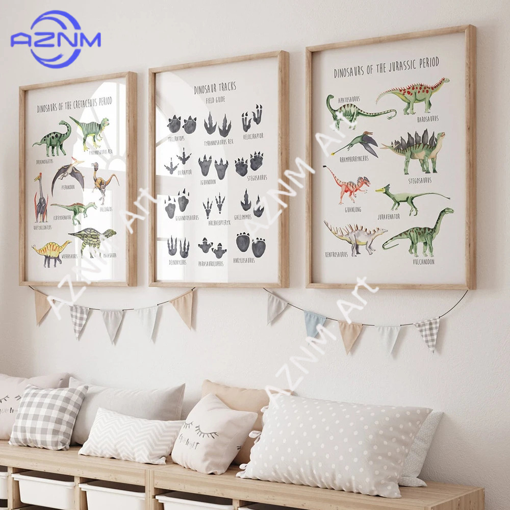1/3PCS ，The cartoon dinosaur s - Kids Educational Resources 评论和价格