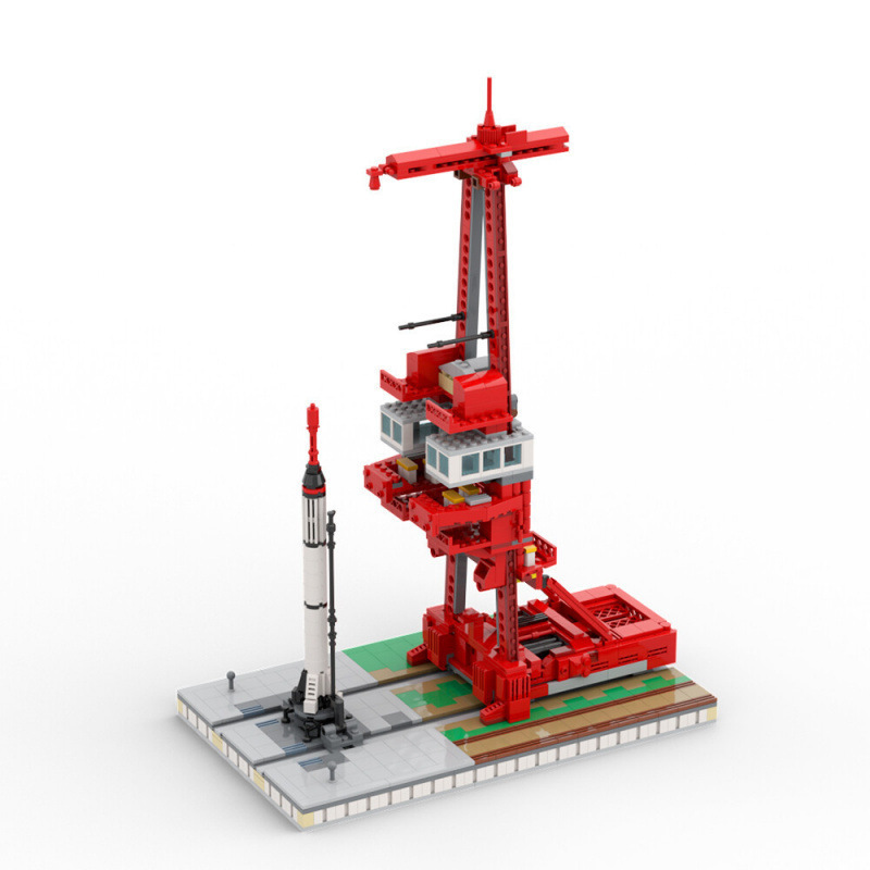1298PCS Launchs Tower Mercury  - Kids Education Sites 评论和价格