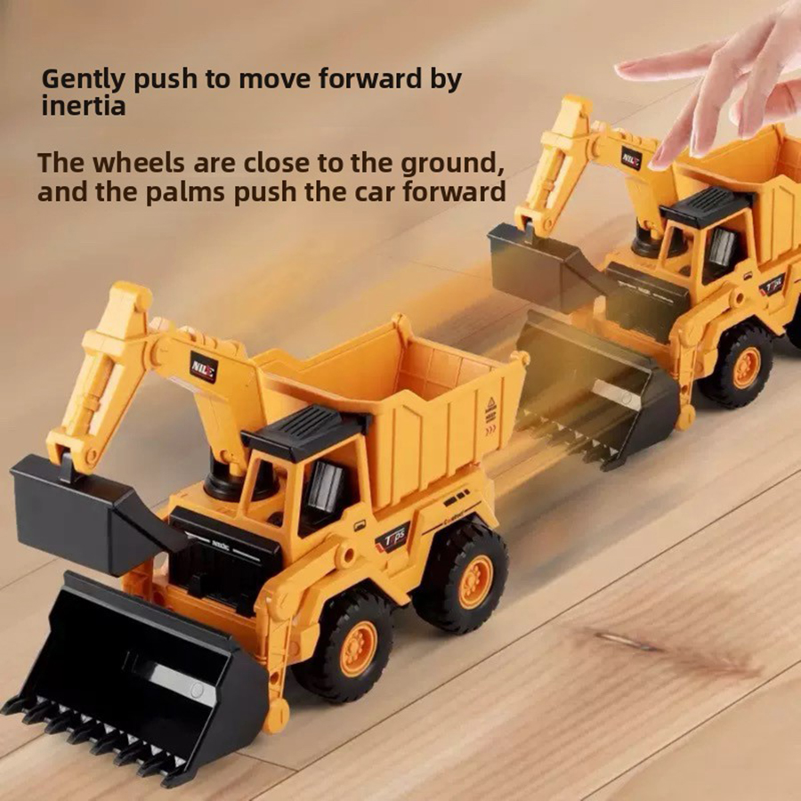 1pcs Excavator Truck Model Toy - Kids Education Material 评论和价格