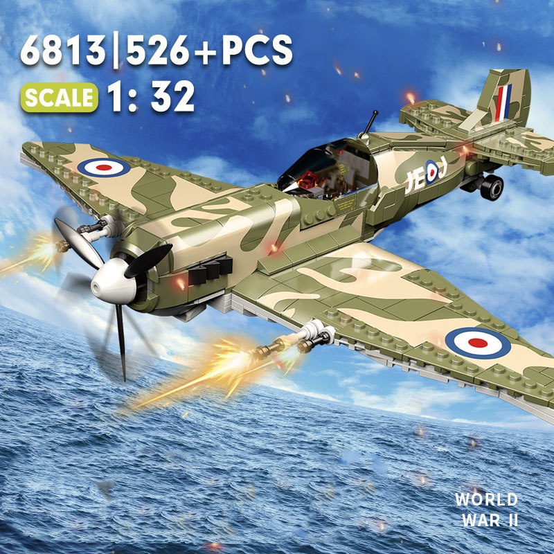 New WWII UK MK9 Spitfire Fight - Kids Education Uk 评论和价格