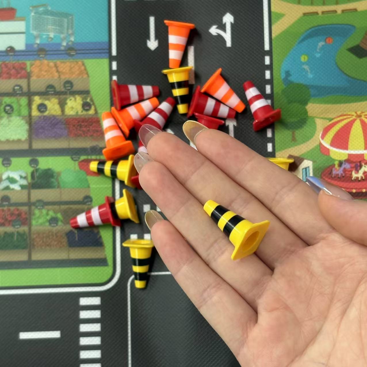 Mini Traffic Road Signs & Road - Kids Educational Resources 评论和价格