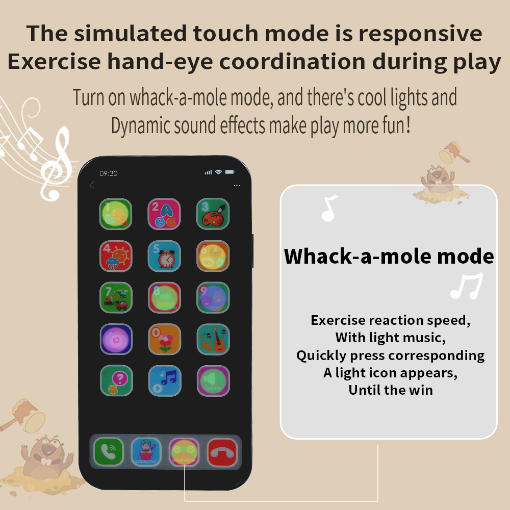Children Simulation Touch Scre - Kids Education Material 评论和价格