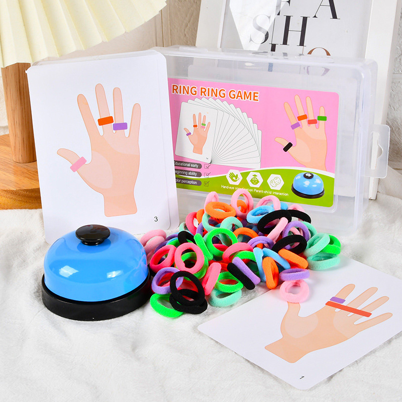 Kids Finger Ring Board Game Co - Kids Education Material 评论和价格