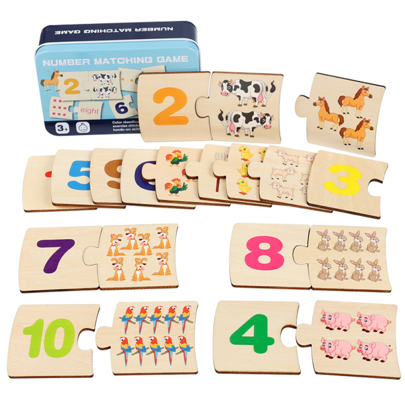 Children Iron Box Number Enlig - Kids Education Material 评论和价格