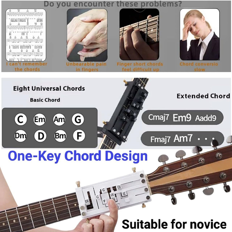 Guitar Chord Presser Guitar Ai - Kids Educational Resources 评论和价格