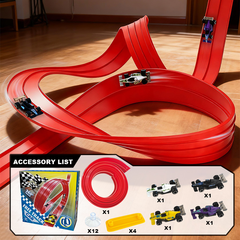 Free-assembly track car | Flex - Kids Educational Device 评论和价格