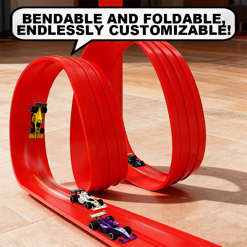 Free-assembly track car | Flex - Kids Educational Device 评论和价格