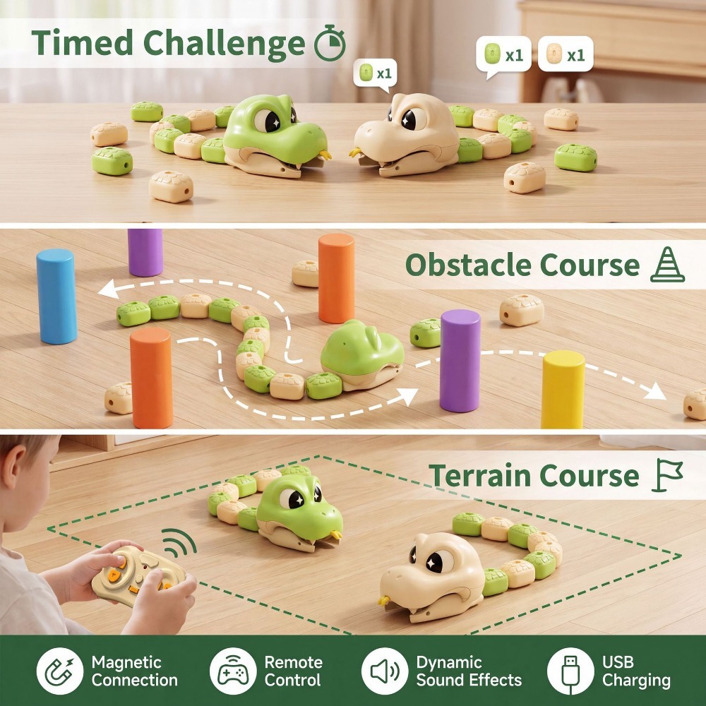 Remote Controlled Greedy Snake - Kids Educational Resources 评论和价格