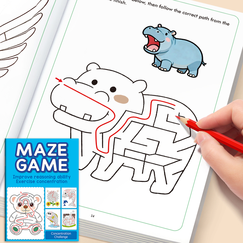 Maze Fun Drawing Book for Kids - Education Kids Definition 评论和价格