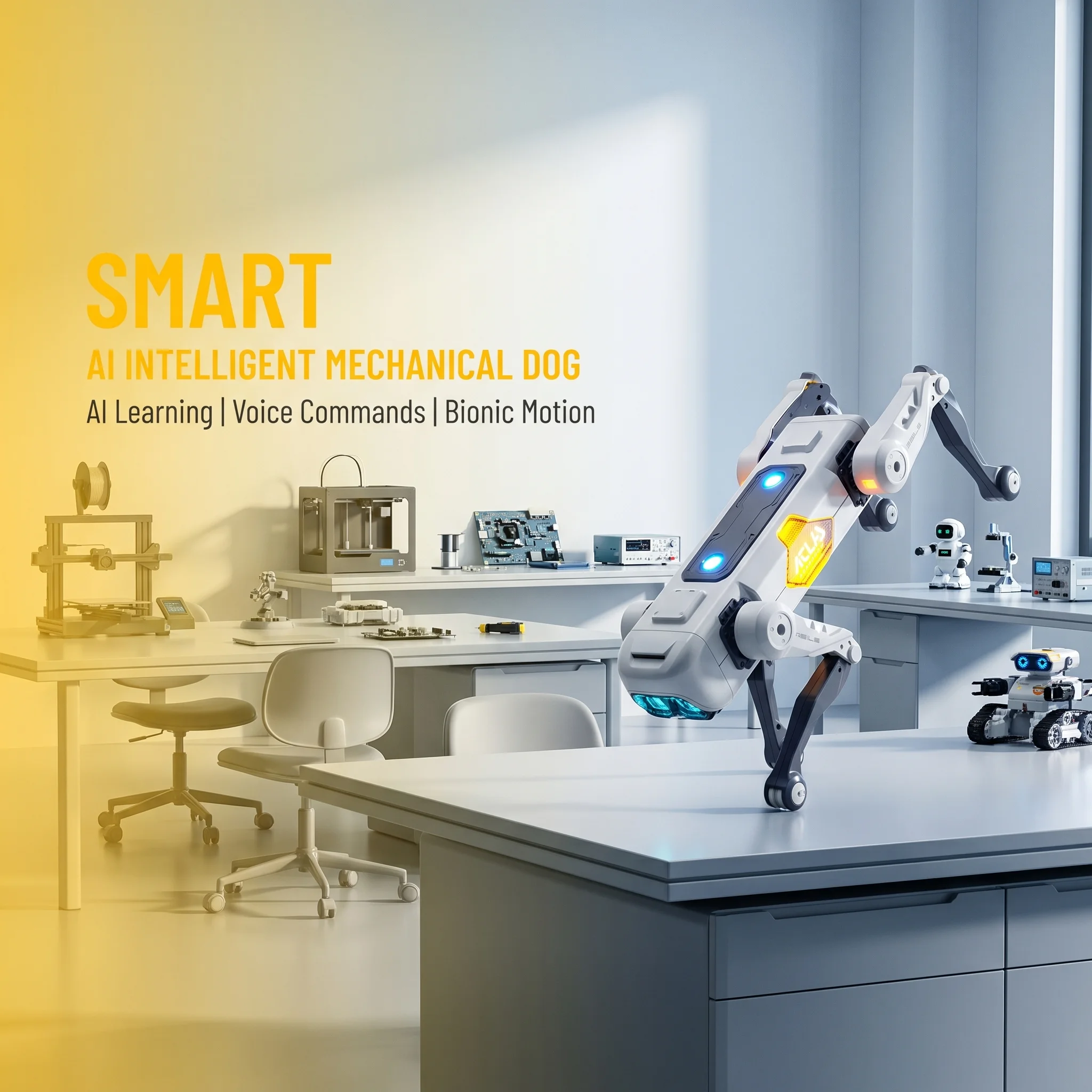 AI Smart Robot Dog, Voice & AP - Kids Education Toys 评论和价格